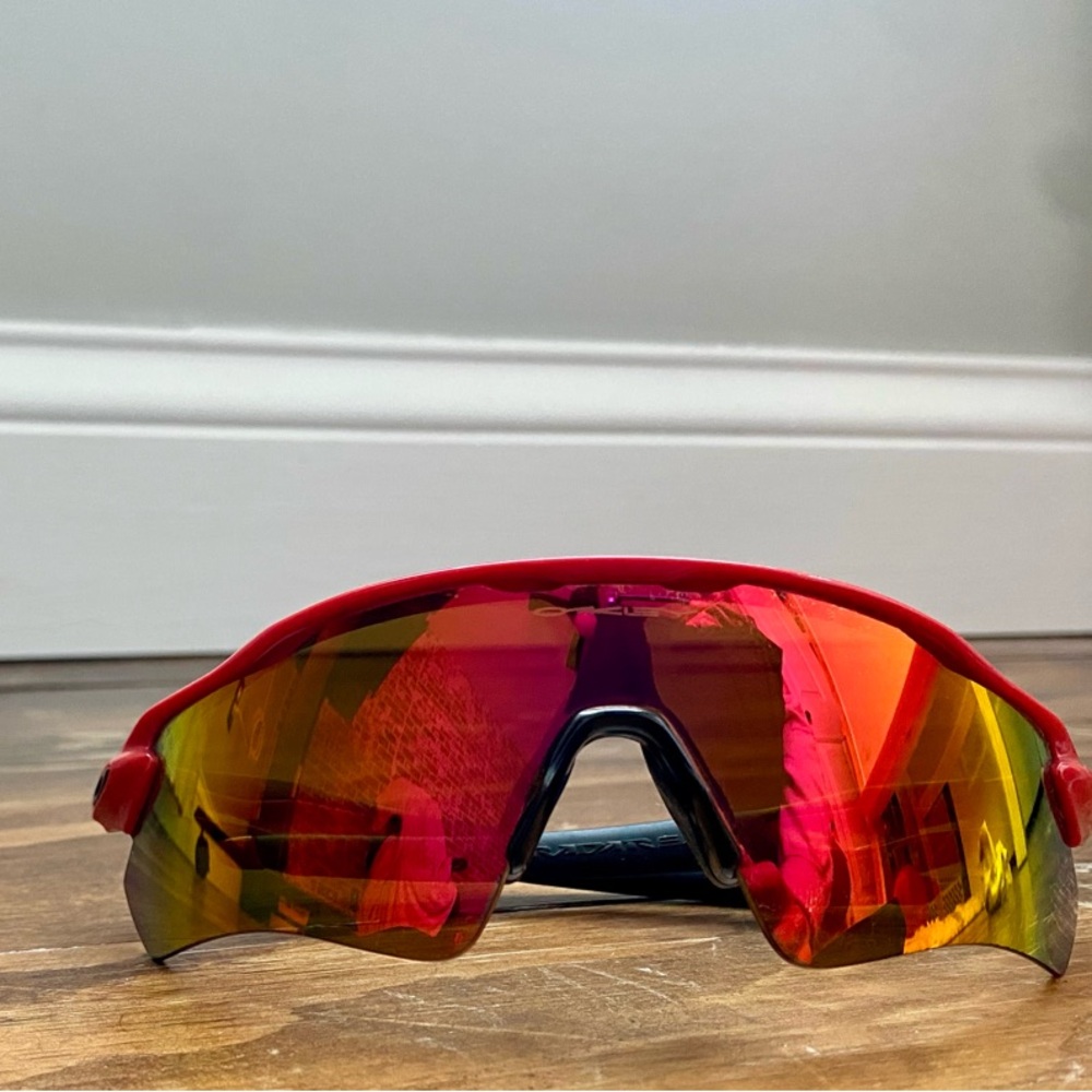 Oakley Radar Sunglasses with Reflective Lenses